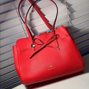 Nanette Lenore Red Shoulder Bag